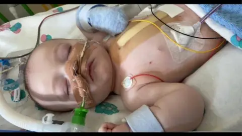 Christina Browse Tiernan Browse as a baby