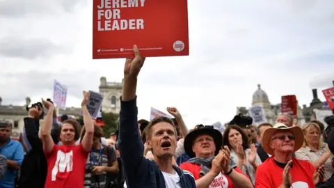 Getty Images Momentum supporters