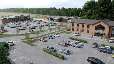 Millea Land and Yelcon Ltd Artist's impression of the development