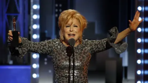 Reuters Bette Midler at the 2017 Tonys