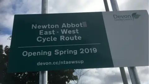 LDRS Sign with the extra T covered up