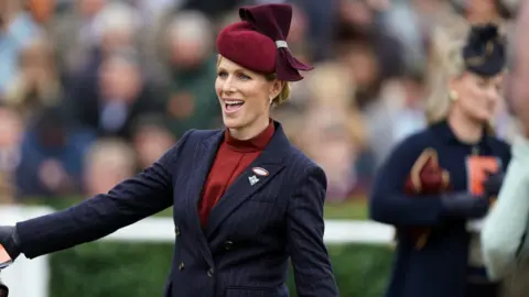 Mike Egerton/PA Wire Zara Tindall at Cheltenham Races