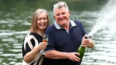 Steve Parsons Donna and David Stickley from Slough