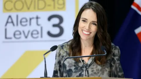 Getty Images Prime Minister Jacinda Ardern