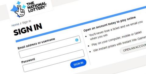 National Lottery accounts feared hacked - BBC News