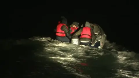 BBC Dinghy off Dover 11 December 2018