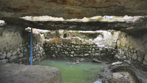 National Institute of Anthropology and History Pre-Hispanic sauna uncovered in Mexico City
