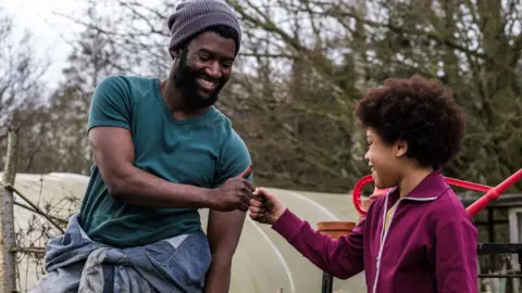 Malachi Kirby and Cole Martin in My Name Is Leon