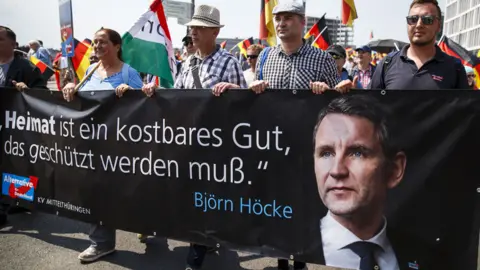 Getty Images Höcke supporters at AfD rally in Berlin, 27 May 18