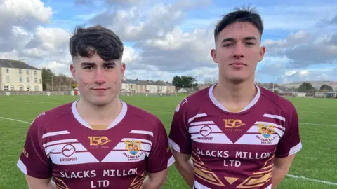 Jack Newbegin and Rio McQuistan