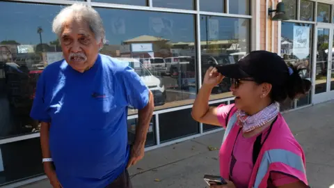 Holly Honderich/BBC Uncle Al and Heather Tabilin