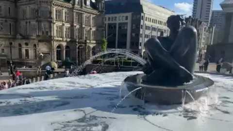 Chris Burden The River fountain