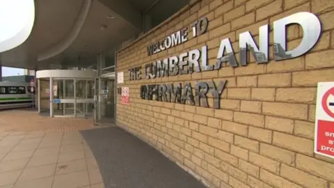 BBC West Cumberland Infirmary entrance