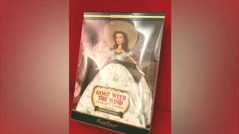 Katy Lewis/BBC Scarlett O'Hara Barbie