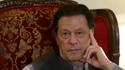 EPA-EFE/REX/Shutterstock Pakistan's former leader Imran Khan