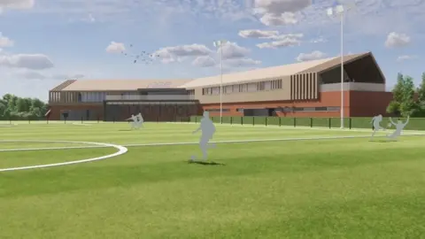 AFL Architects artist impression of the new training facility