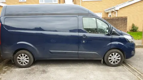 Surrey Police stolen Ford Transit