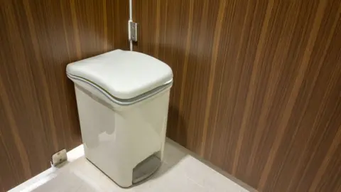 Getty Images Sanitary bin