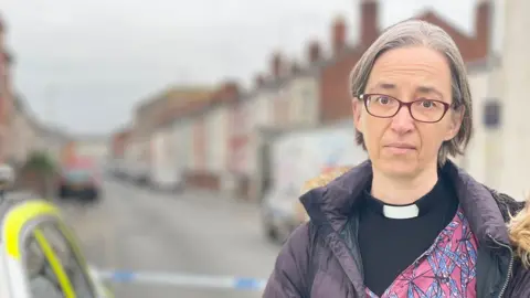 Juliet Jensen, vicar at St James church