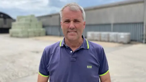 BBC Lincolnshire farmer Andrew Ward