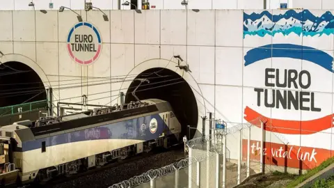 Getty Images Eurotunnel train