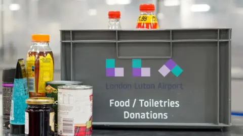 LLA Donated bottles and tins