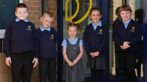 Polaris Multi-Academy Trust Children wearing uniforms