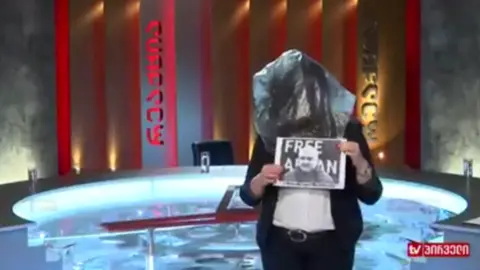 TV Pirveli Screengrab from TV Pirveli