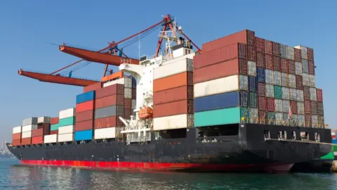 Getty Images Container ship