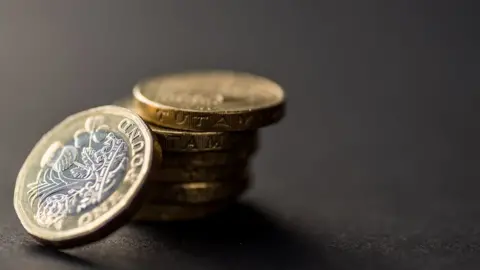 Getty Images New pound coins