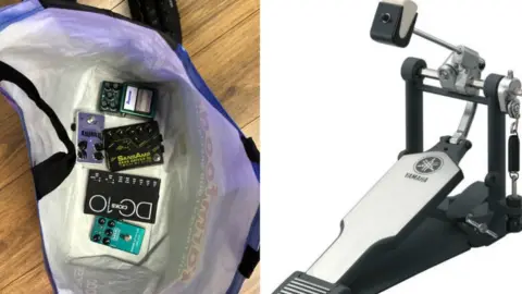 Do Nothing Band equipment that went missing