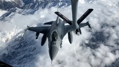 BBC US military plane over Afghanistan