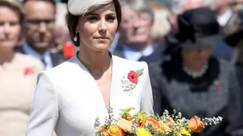 Getty Images The Duchess of Cambridge