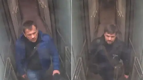 Met Police CCTV of Alexander Petrov and Ruslan Boshirov