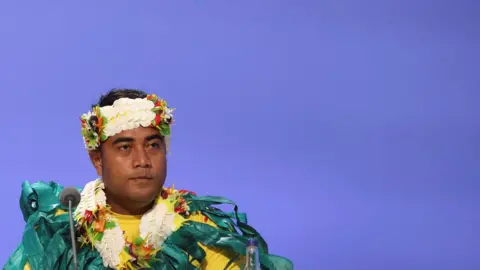 Reuters Youth climate activist Kato Ewekia Taomia