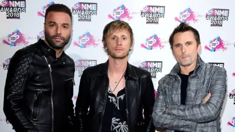 PA Muse at the NME Awards