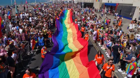 Eddie Mitchell Brighton Pride