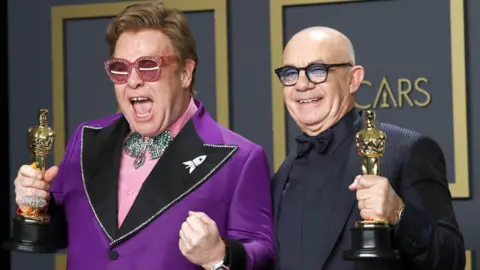 Reuters Sir Elton John and Bernie Taupin