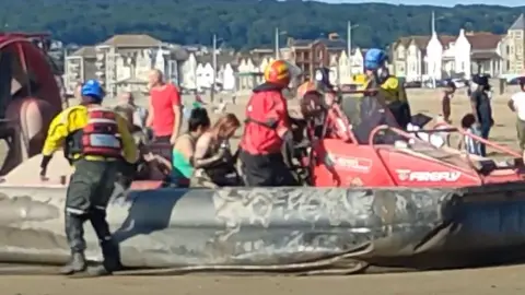 Tim Potts Weston rescue on Saturday