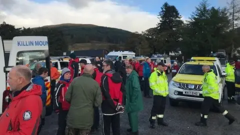 Police Scotland Search teams