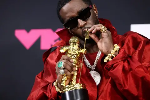 Getty Images Sean Combs at the MTV Awards