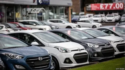 Getty Images car sales