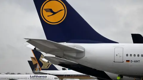 Christof Stache/Getty Images Lufthansa Plane