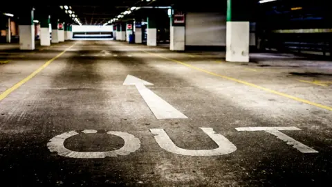 Getty Images empty car park