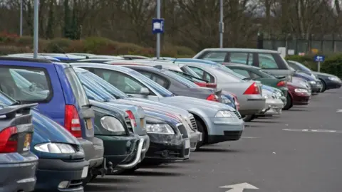 Getty Images Parked cars, generic