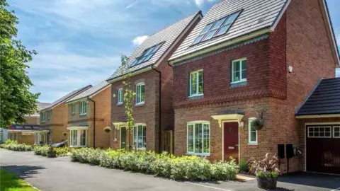 Countryside PLC Artist impression of housing development at the former RAF Sealand