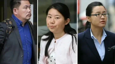 Central News Hong Chin, Li Wei Gao and Ting Li Lu