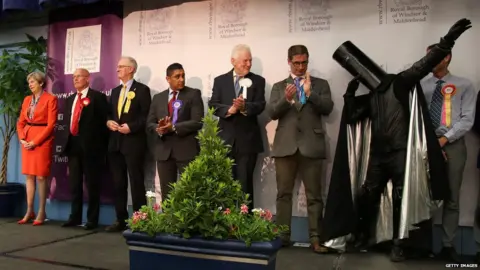 Getty Images A photo from the election count