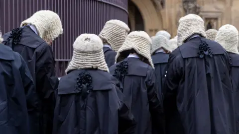 Getty Images Judges in London