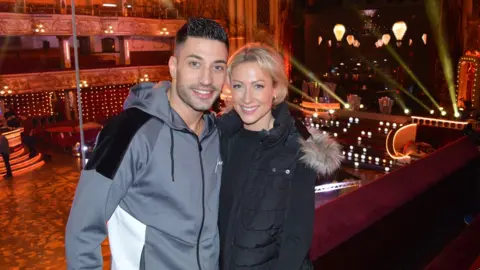 Faye Tozer and Giovanni Pernice at Blackpool Tower Ballroom